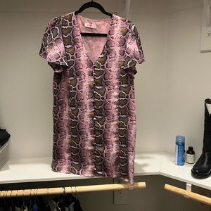 BuddyLove Snake Shift Dress